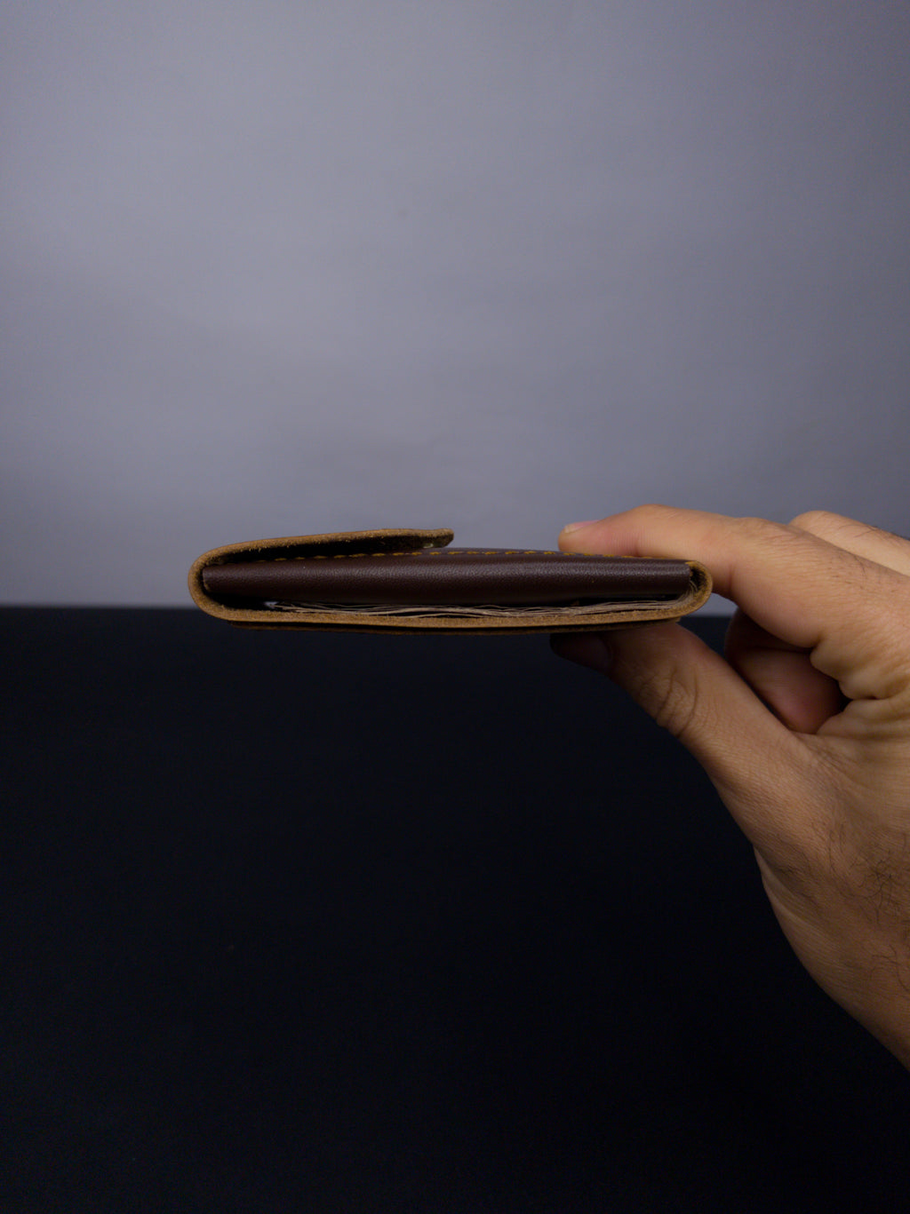 Flip Wallet / Natural Leather