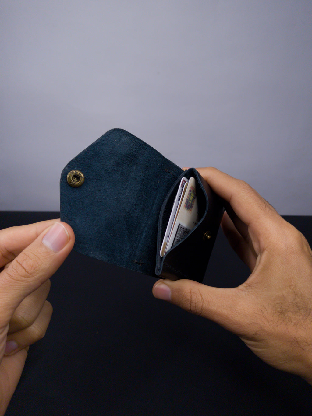 Flip Wallet / Natural Leather