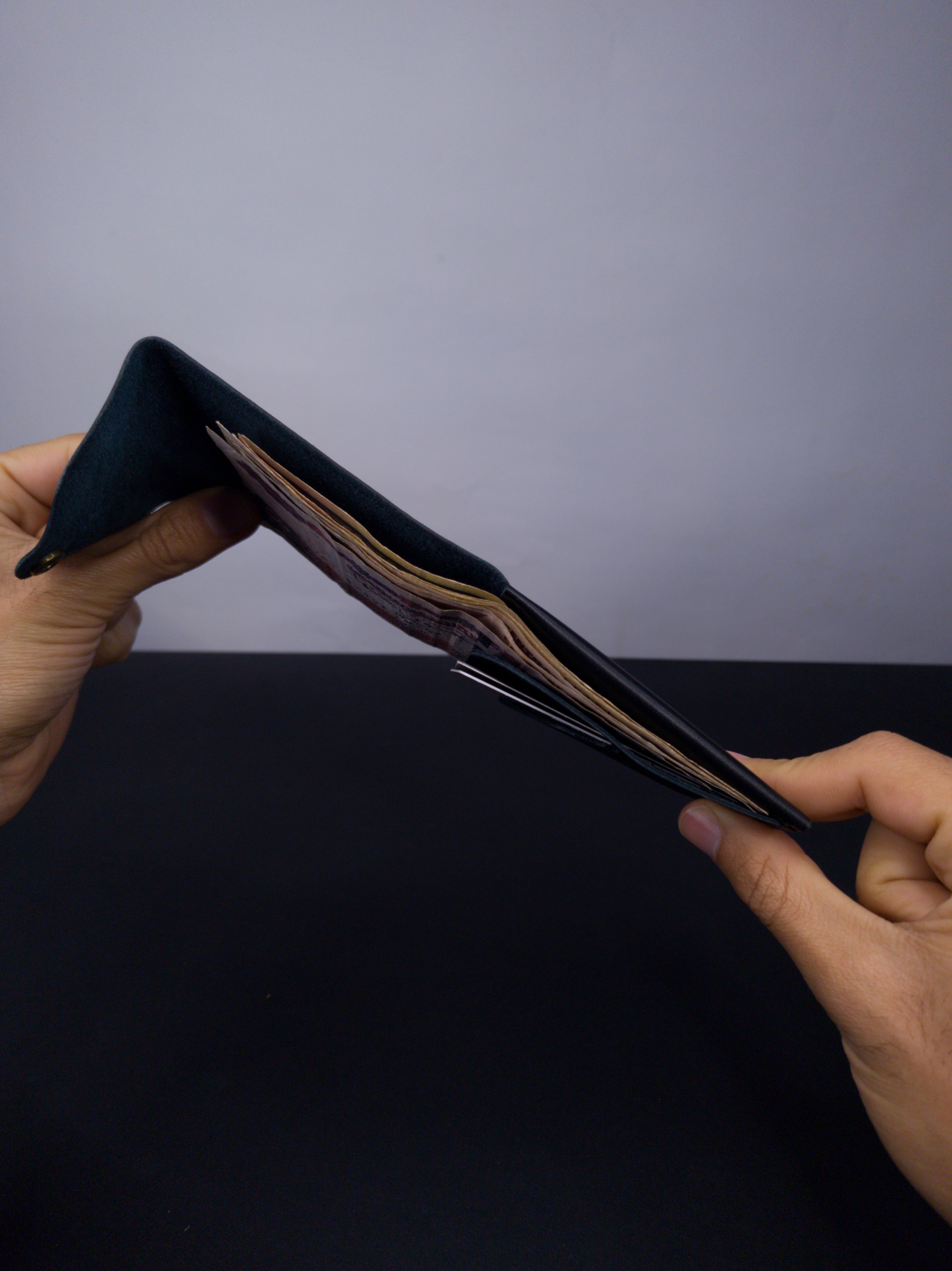 Flip Wallet / Natural Leather